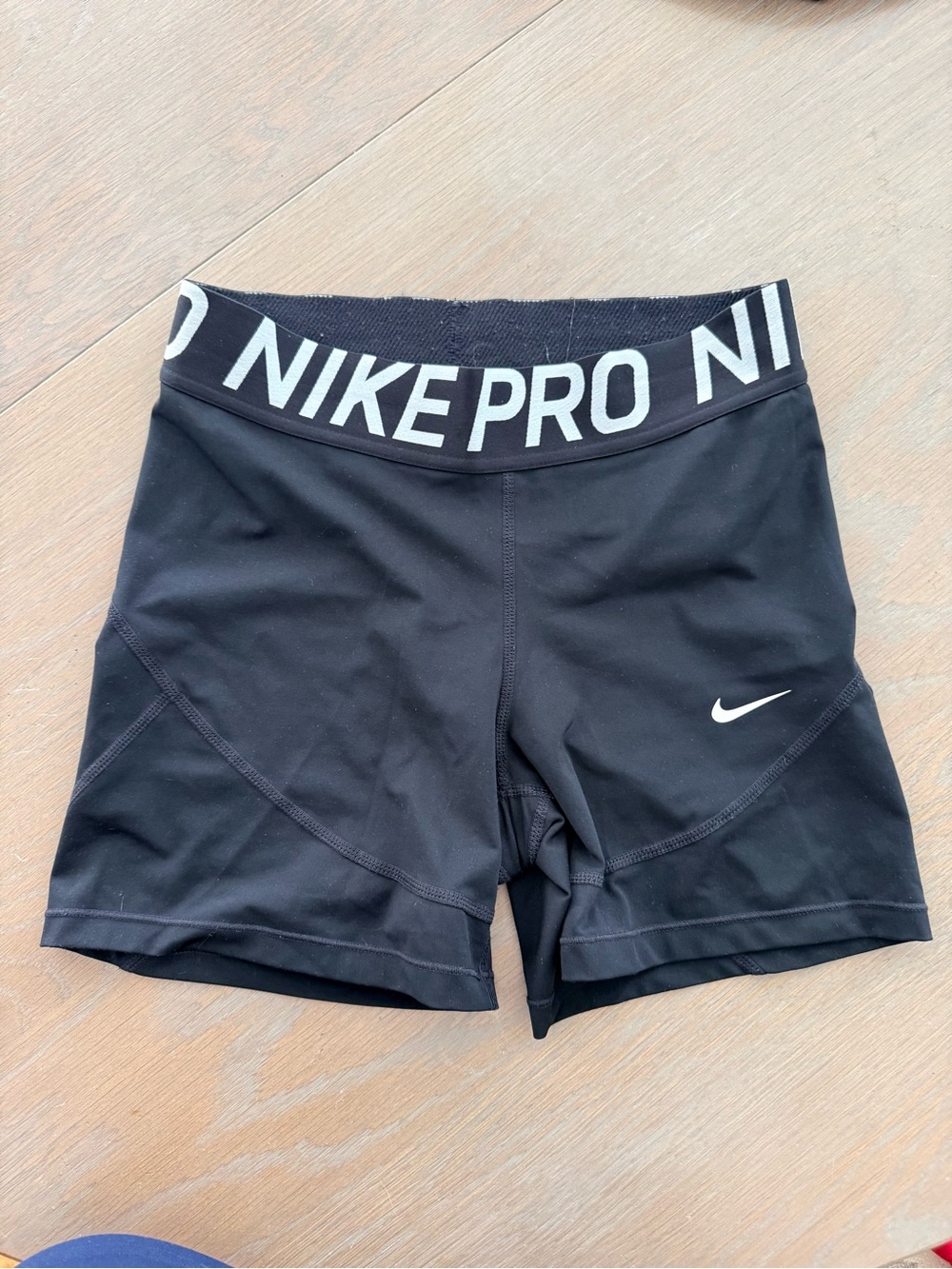 Nike Pro Dri-Fit Black Women's Compression Shorts 3” inseam
